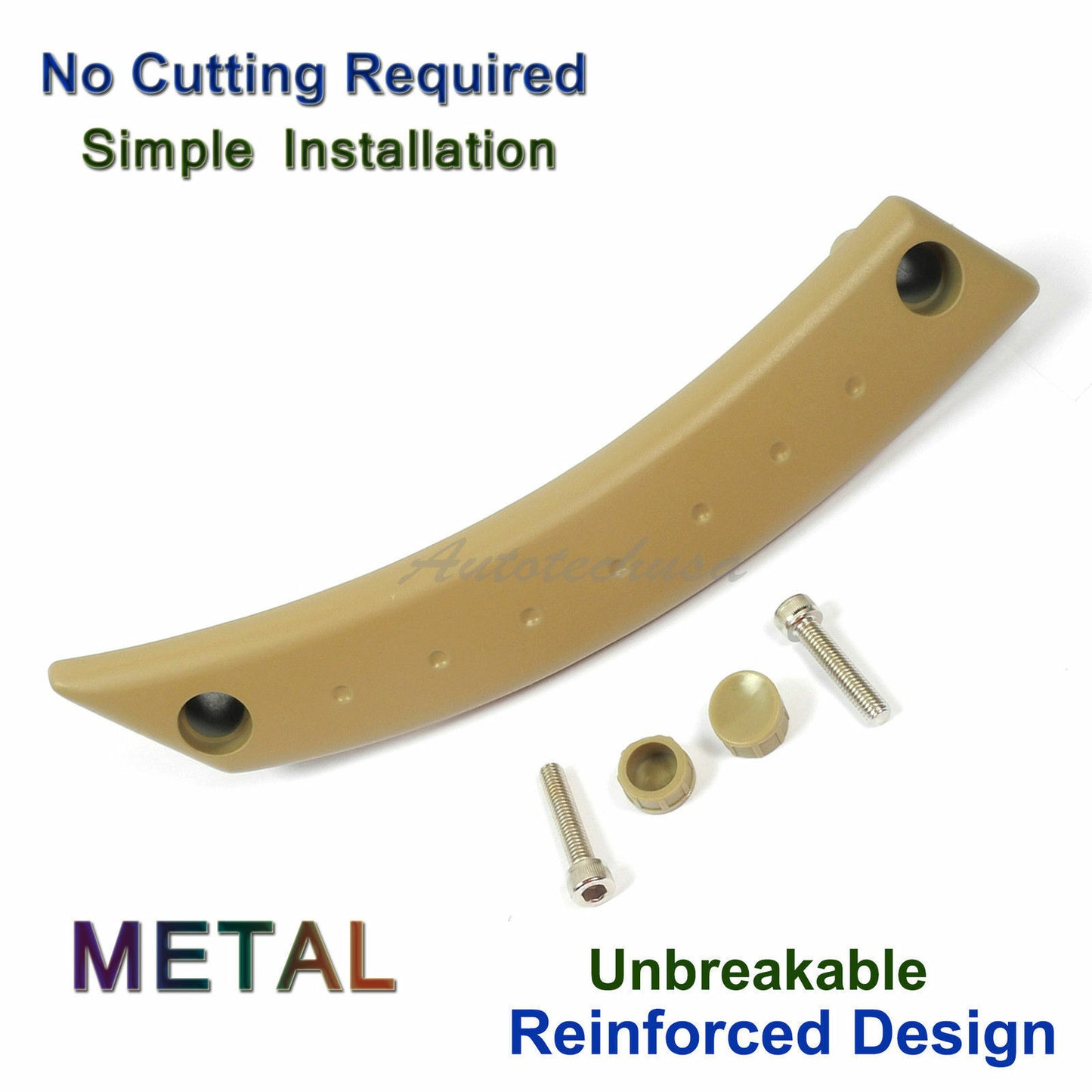 Actualizado Metal Interior Puerta Panel Tirar Mango Escarabajo Reparación De Tan