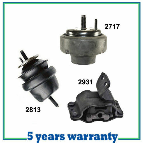 M972 Moteur & Trans Montage Set 3PCS Pour 1999-2003 Ford Windstar 3.8L Neuf