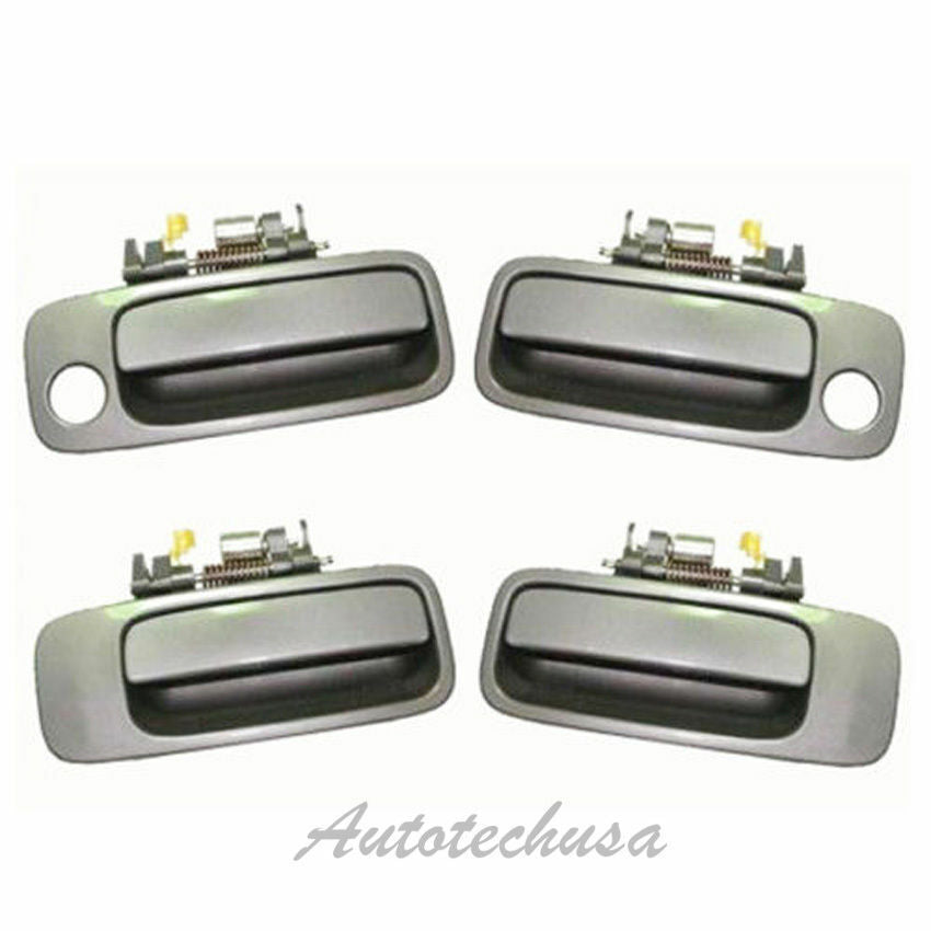 1997-01 For Toyota Camry Beige 4N7 Sable Pearl Set 4 Outside Door Handle DH81