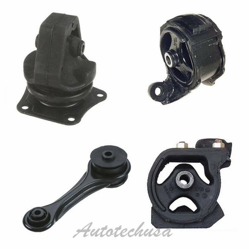 4 PCS Set For Honda Accord 90-93 2.2L 6512 6544 6519 6509 Engine & Trans Mount
