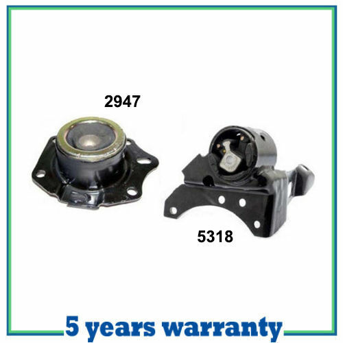 M856 Moteur & Trans Montage Set 2PCS Pour 03-05 Dodge Fluo 2.0 Pour Auto Trans