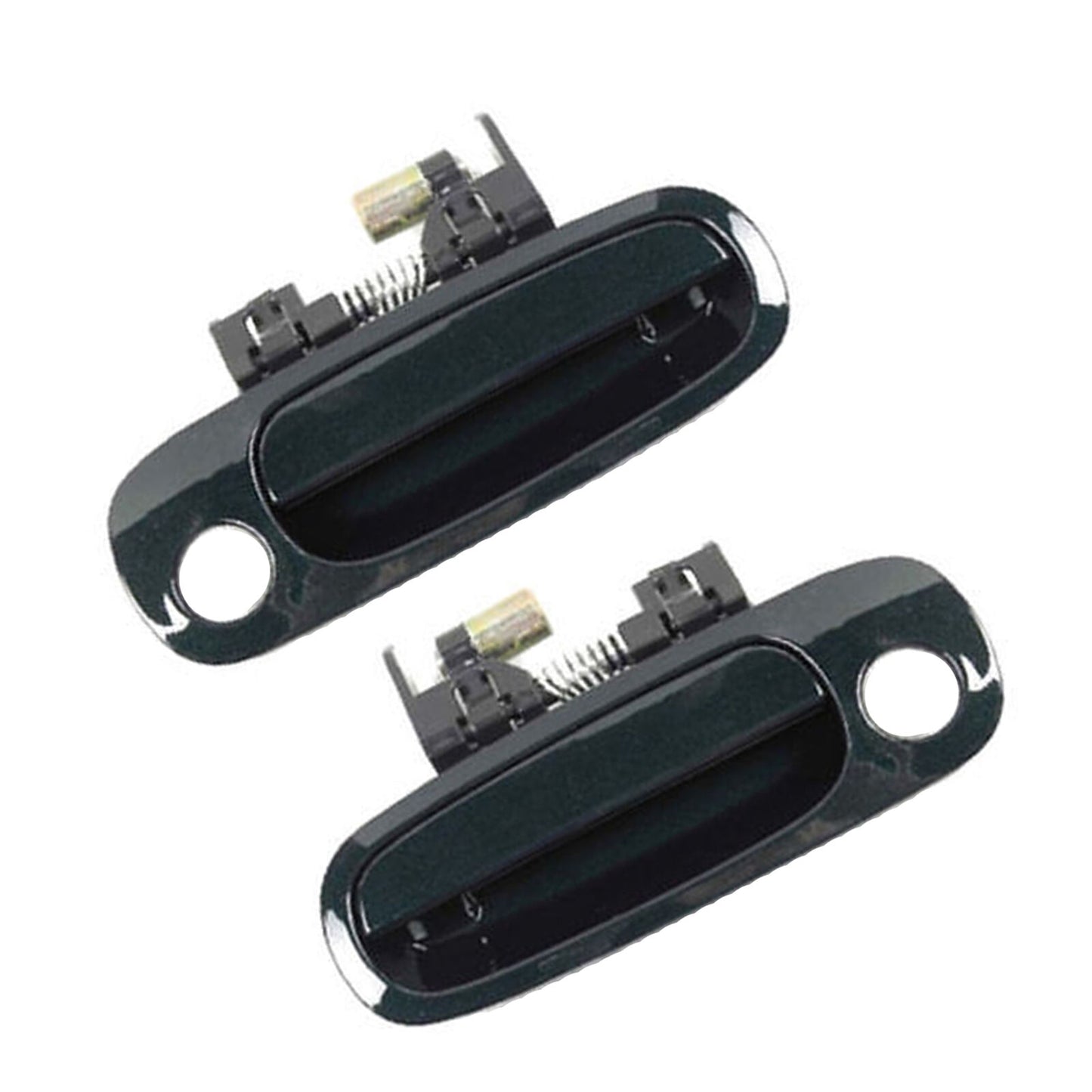 Front Outside Door Handle 2PCS Set For 1998-2002 Toyota Corolla Dark Green 6M1