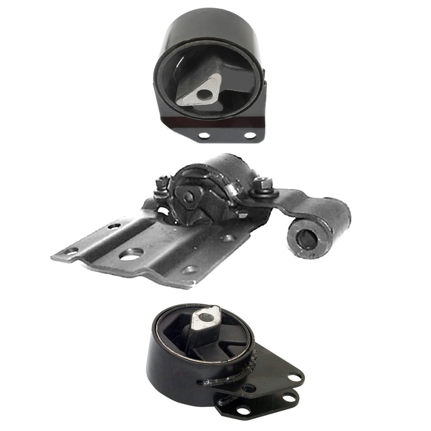 2808 2809 2863 Set Engine Motor & Trans Mount For 1993 Jeep Grand Wagoneer 5.2L