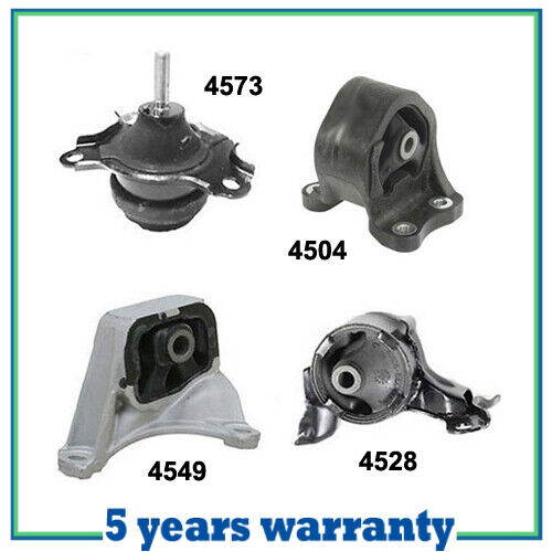 M392 Moteur & Trans Montage Pour 03-06 Honda Element 2.4L Set 4PCS Manuel