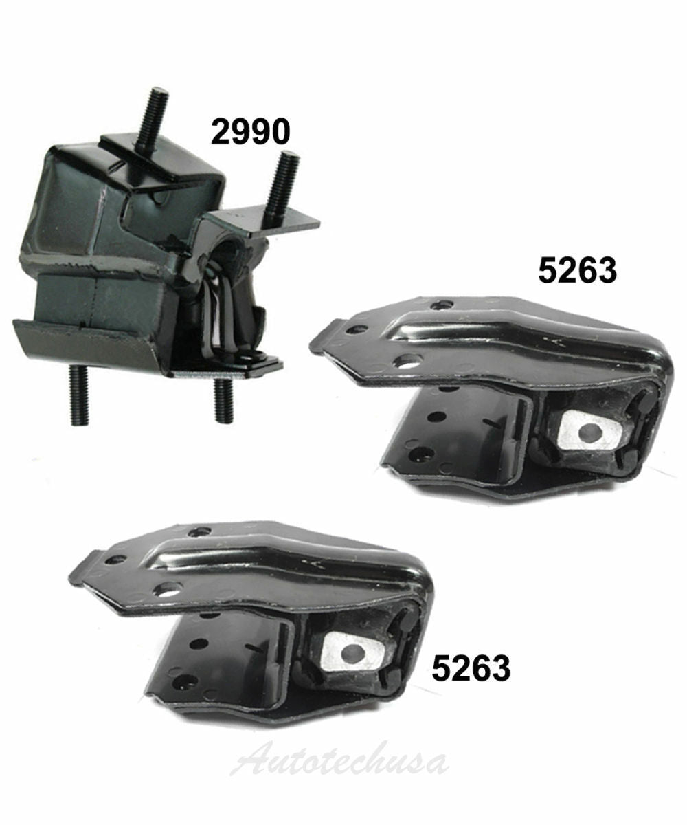 Moteur Montage Set 3pcs M1201 Pour Buick Allure Lacrosse 5.3L 2990 5263