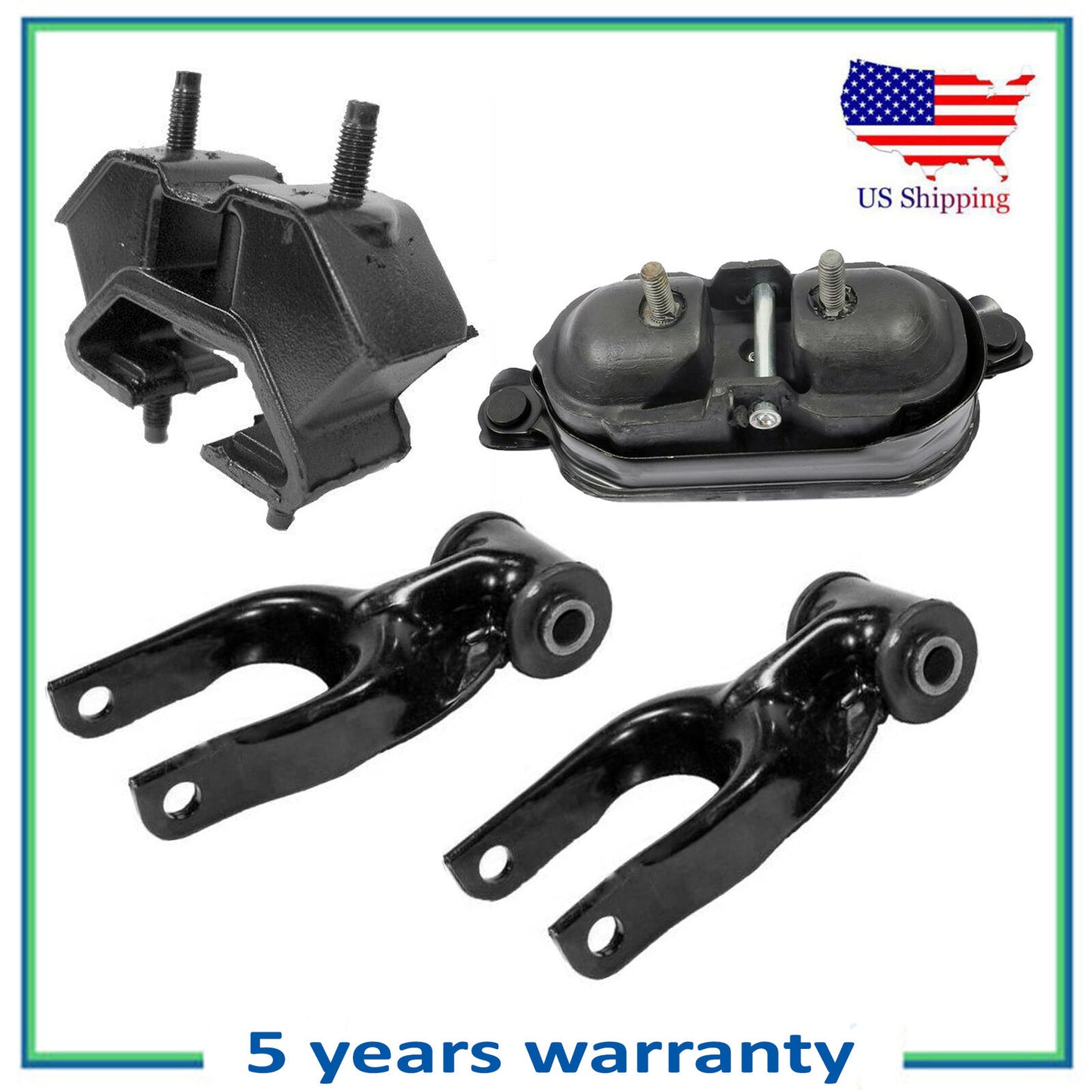 2796 2899 2899 2818 Trans Engine Motor Mount For 97-99 Pontiac Trans Sport 3.4L