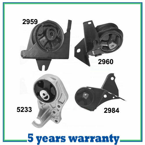 M833 Moteur & Trans Montage Set 4PCS Pour 96-00 Dodge Caravan 3.0L 3.3L 3.8L