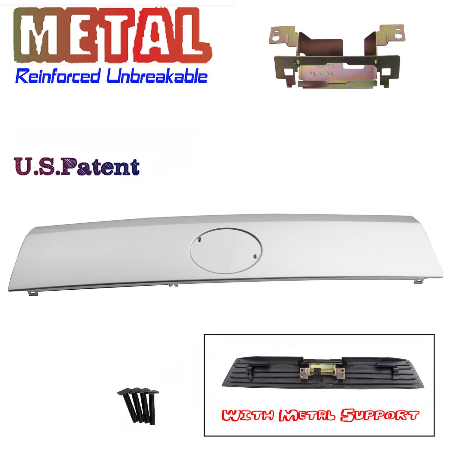 DS11F7S Hayon Garniture Bord Coffre Poignée 05-10 Pour Scion TC Argenté 1E7