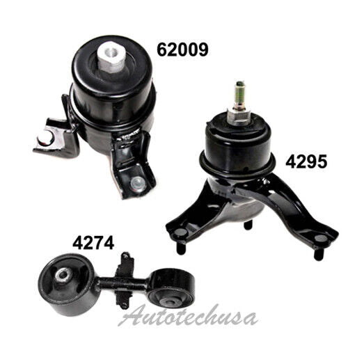 Front Motor & Torque Mount For 07-10 11 Toyota Camry Hybrid 2.4L 4274 4295 62009