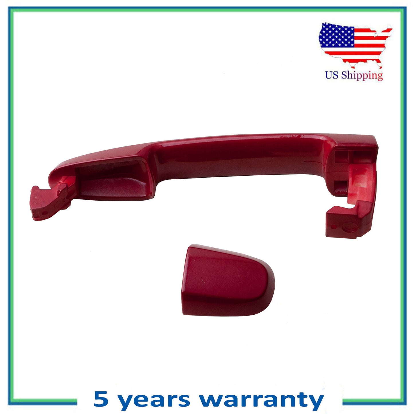 Rear Left or Right Outside Door Handle New For 05-10 Scion tC xA xB xD 3R3 Red