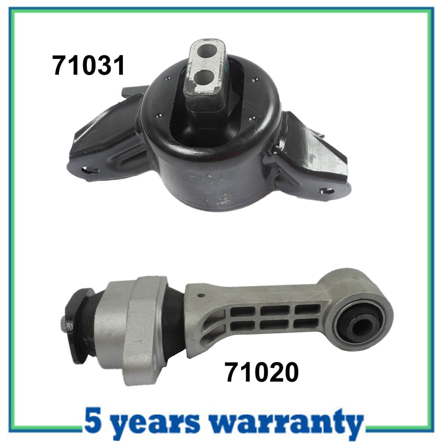 Motor & Trans. Montaje Automático M1275 Para Hyundai Elantra 1.8L 71020 71031