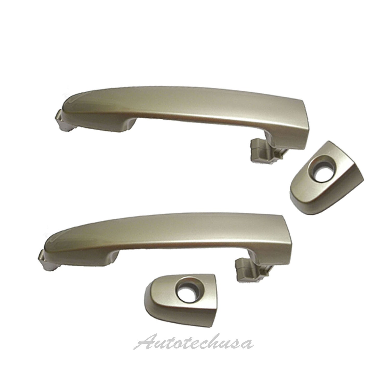 Front Outer Door Handle Set For 02-06 TOYOTA Camry Desert Sand Mica 4Q2 DS528