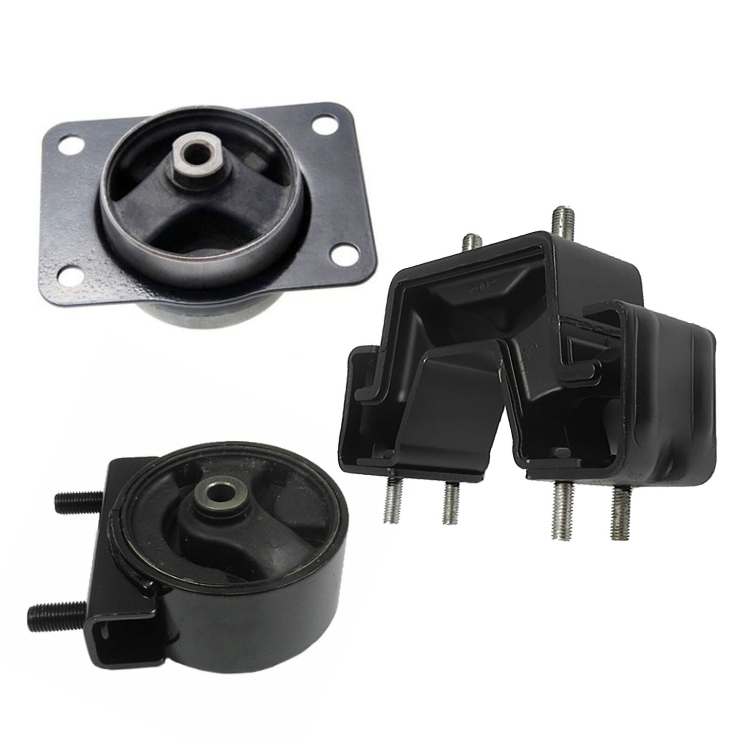 Set 3PCS New Engine Motor & Transmission Mount For 2008-2009 Suzuki SX4 2.0L 2WD