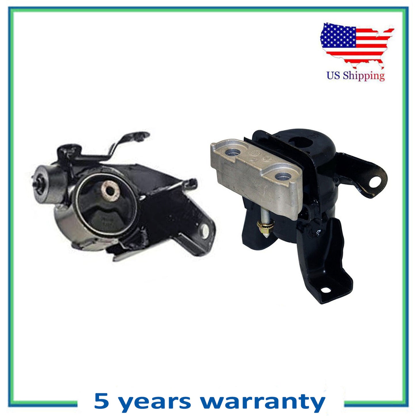 2PCS Engine Motor & Trans Mount For New Toyota Corolla Matrix Pontiac Vibe 2.4L