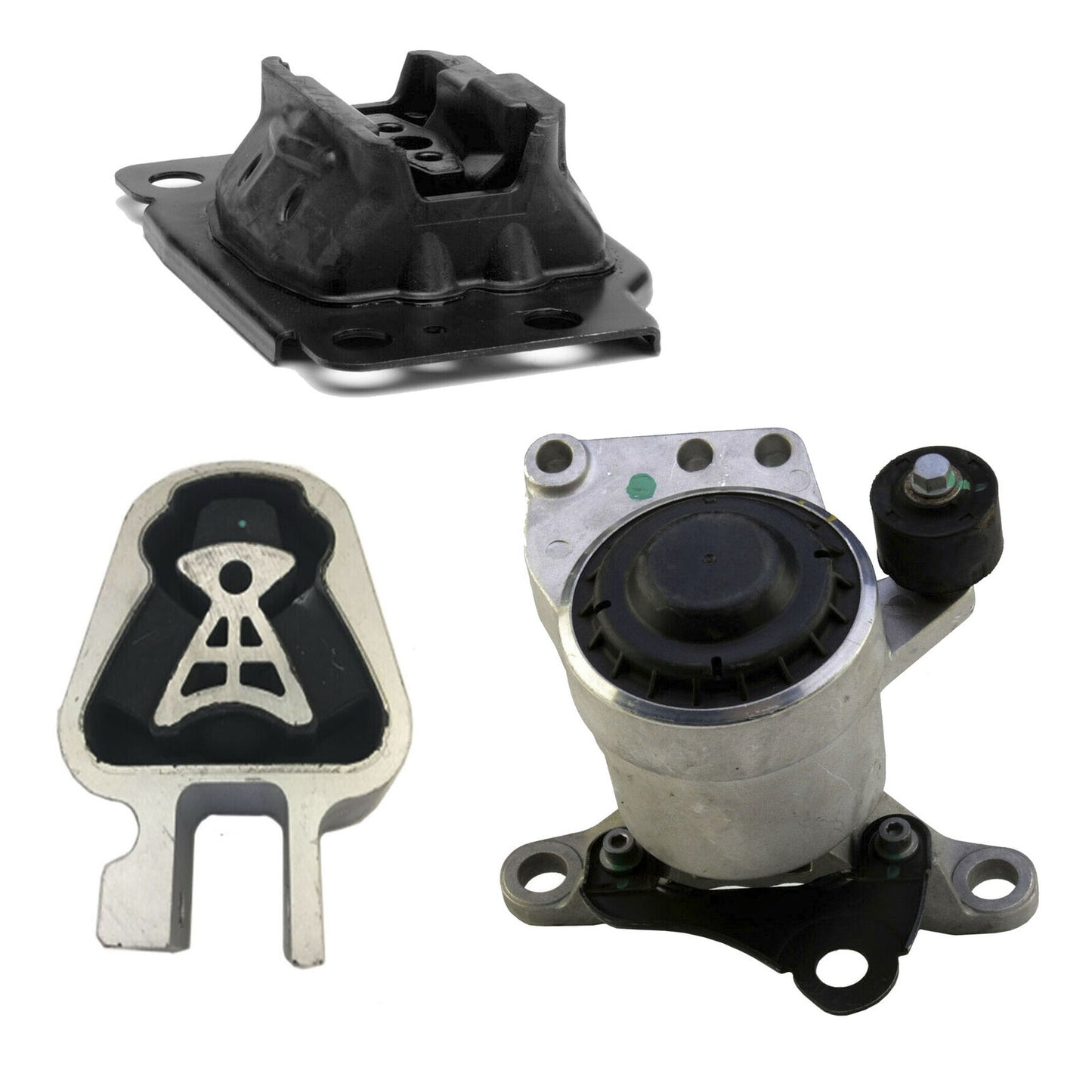 Engine Motor & Trans Mount New For Set 3PCS Ford Fusion Lincoln MKZ 2.0L Turbo
