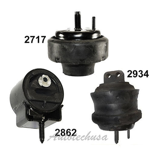 Moteur & Transparent Montage Set 3 M1113 96-99 Pour Mercury Sable Auto 2717 2862