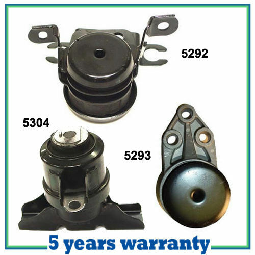 M324 Moteur & Trans Montage Set 3PCS Pour 2001-2004 Mazda Hommage 2.0L 3.0L