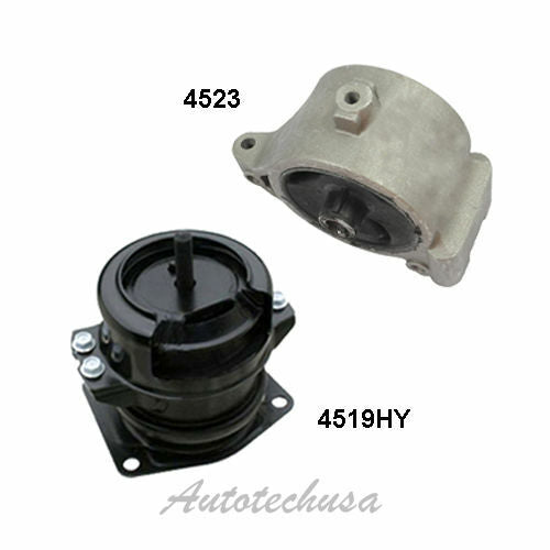 M646 Engine Motor Mount Set 2PCS For 2006-2009 Honda Ridgeline 3.5L 4519HY 4523