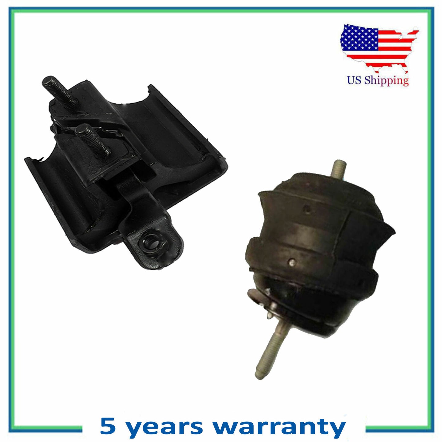 Set 5235 5234 Moteur & Transmission Montage Pour 00-04 Cadillac Seville 4.6L