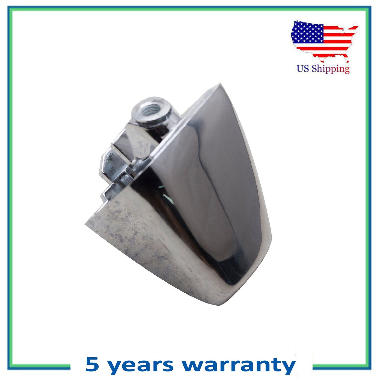 Front or Rear Outside Door Handle End Cap Cover New For 06-10 Hummer H3 Chrome