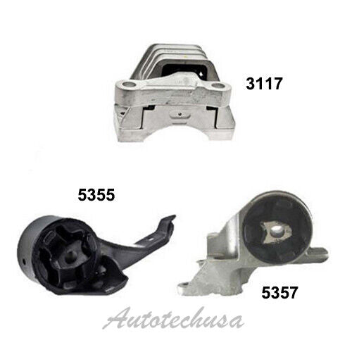 2006-08 Pour Chevrolet Malibu 2.2L Trans Moteur Montage M871 3117 5357 5355