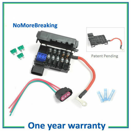 FB02 For VW Beetle Bora Jetta Golf MK4 AUDI Fuse Box & Connector 2PCS NBC061C