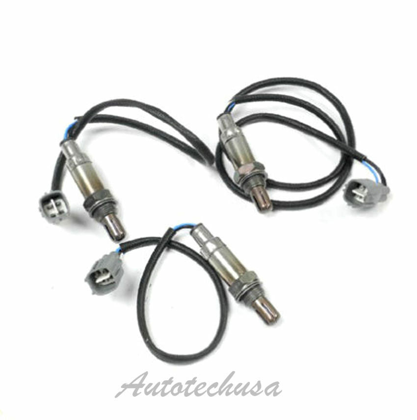 For Lexus ES300 Toyota Avalon Camry Solara Oxygen Sensor O2 Front & Rear 3PCS