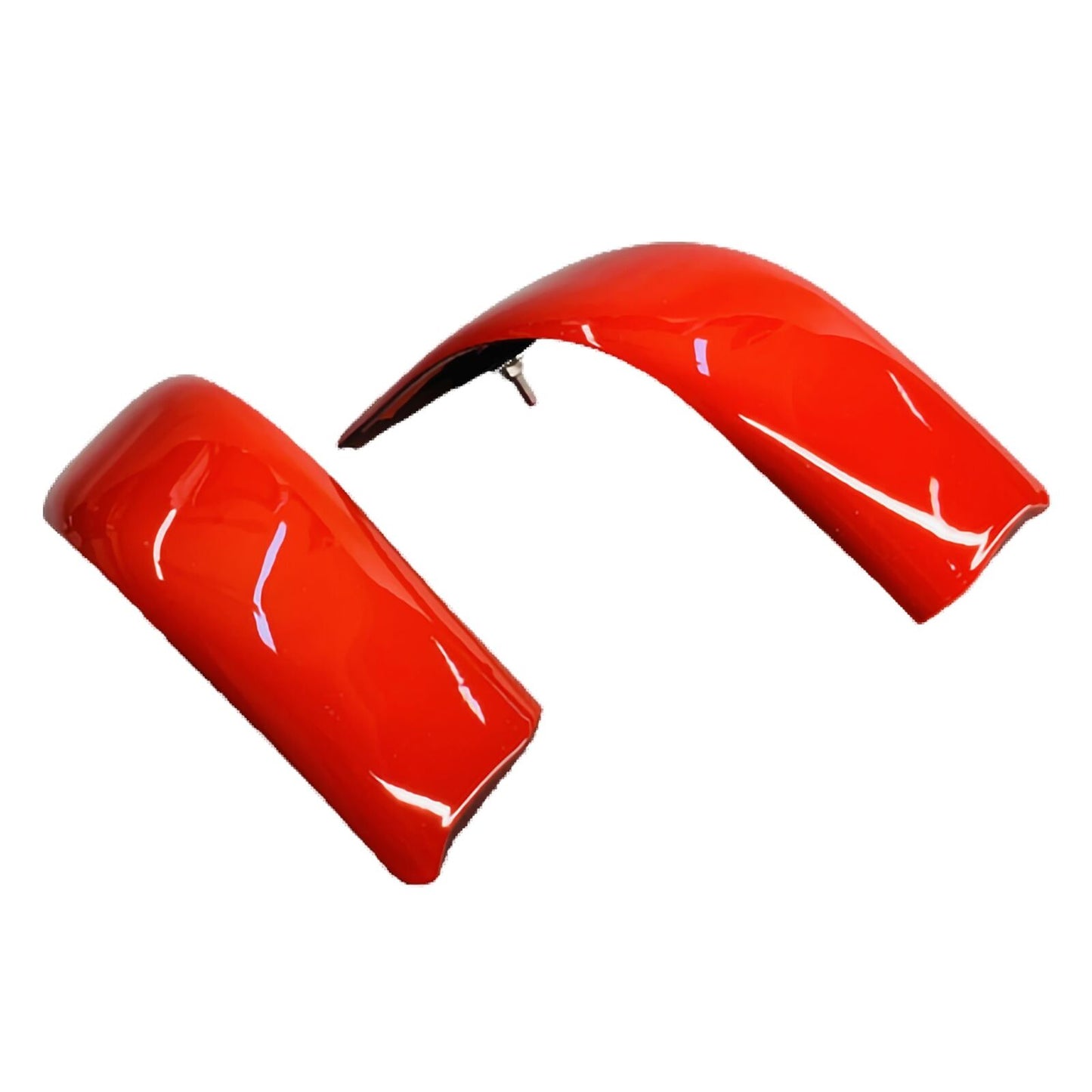 Amélioré Toit Coin Moulage Bord Pour Ford 2008-2016 Super Duty F1 Rouge Paire De