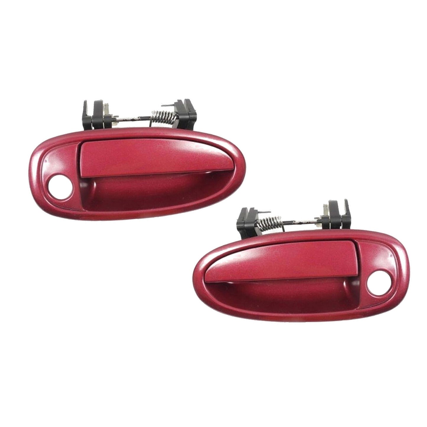 Front Outside Door Handle 2PCS Set For 1995-1999 Toyota Avalon Ruby Red 3L3