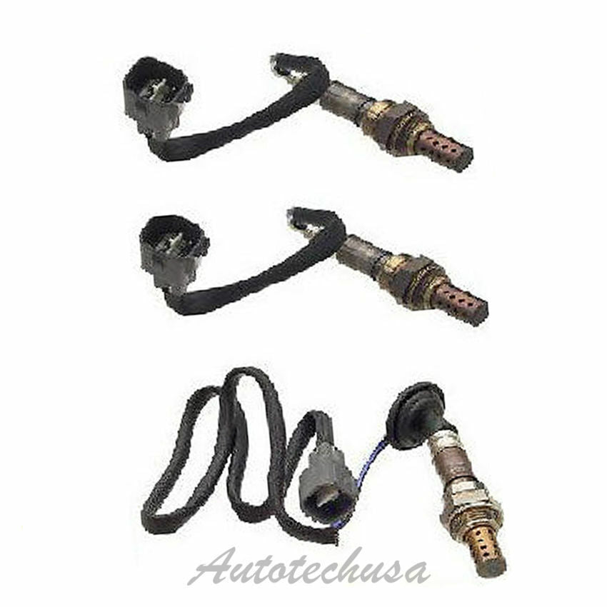 Ossigeno Sensore O2 Set 3 Per Lexus LS400 Anteriore Posteriore 234-4169 234-4137