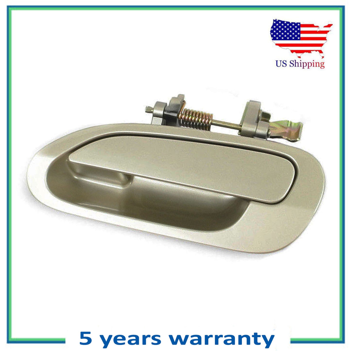 Arrière L Extérieur Porte Poignée Pour 98-2002 Honda Accord YR508M Heather Mist