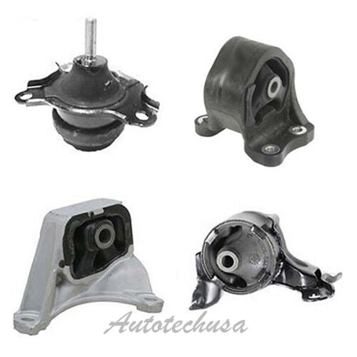 M392 Moteur & Trans Montage Pour 03-06 Honda Element 2.4L Set 4PCS Manuel