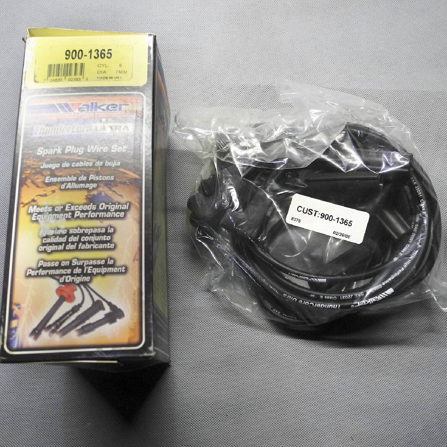 Walker Bujía Alambre 900-1365 Para 1996-2000 Oldsmobile Buick Pontiac Chevy