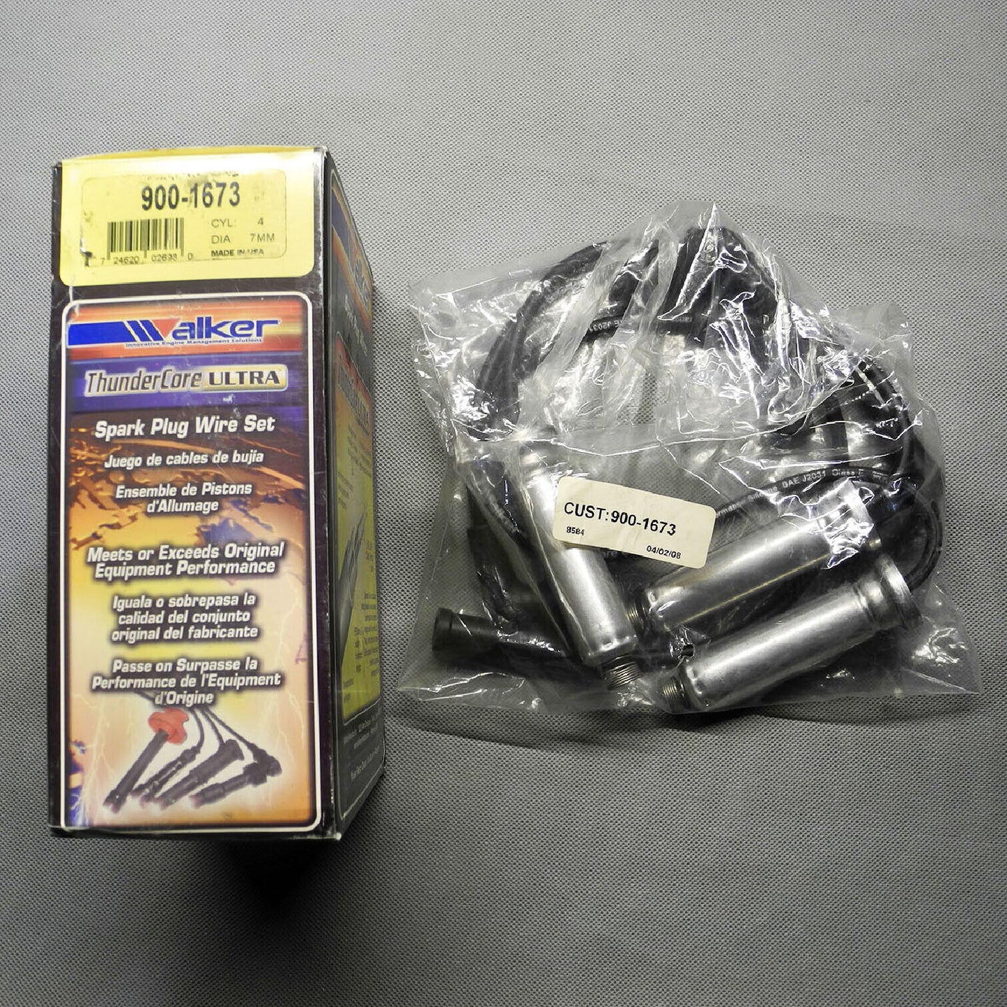 Brand New Walker Spark Plug Wire 900-1673 For 1999-2002 Daewoo Lanos 1.5L