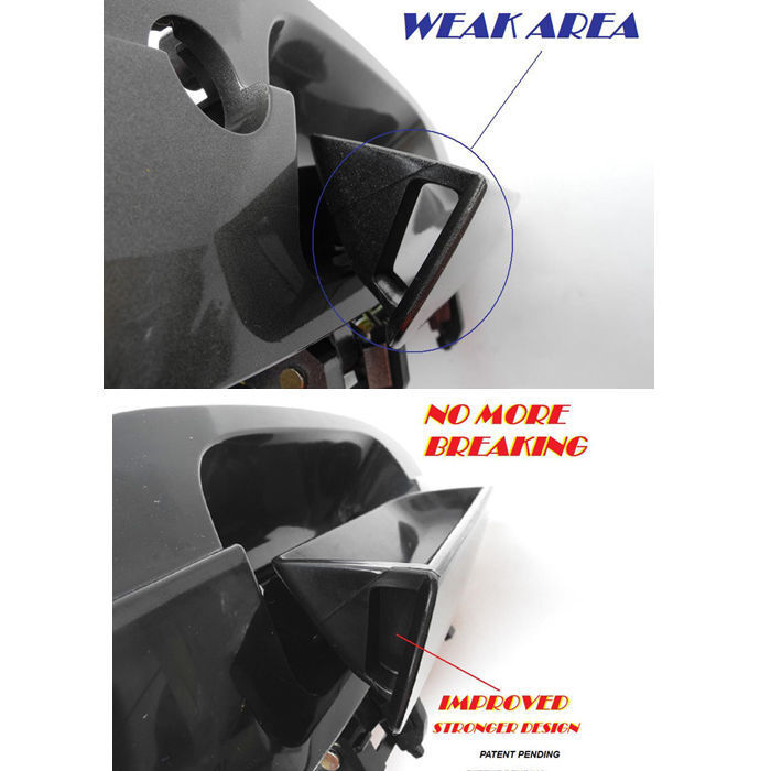 Pour Nissan Altima Extérieur Arrière Gauche QX3 Perle Blanc Motorking Porte Anse
