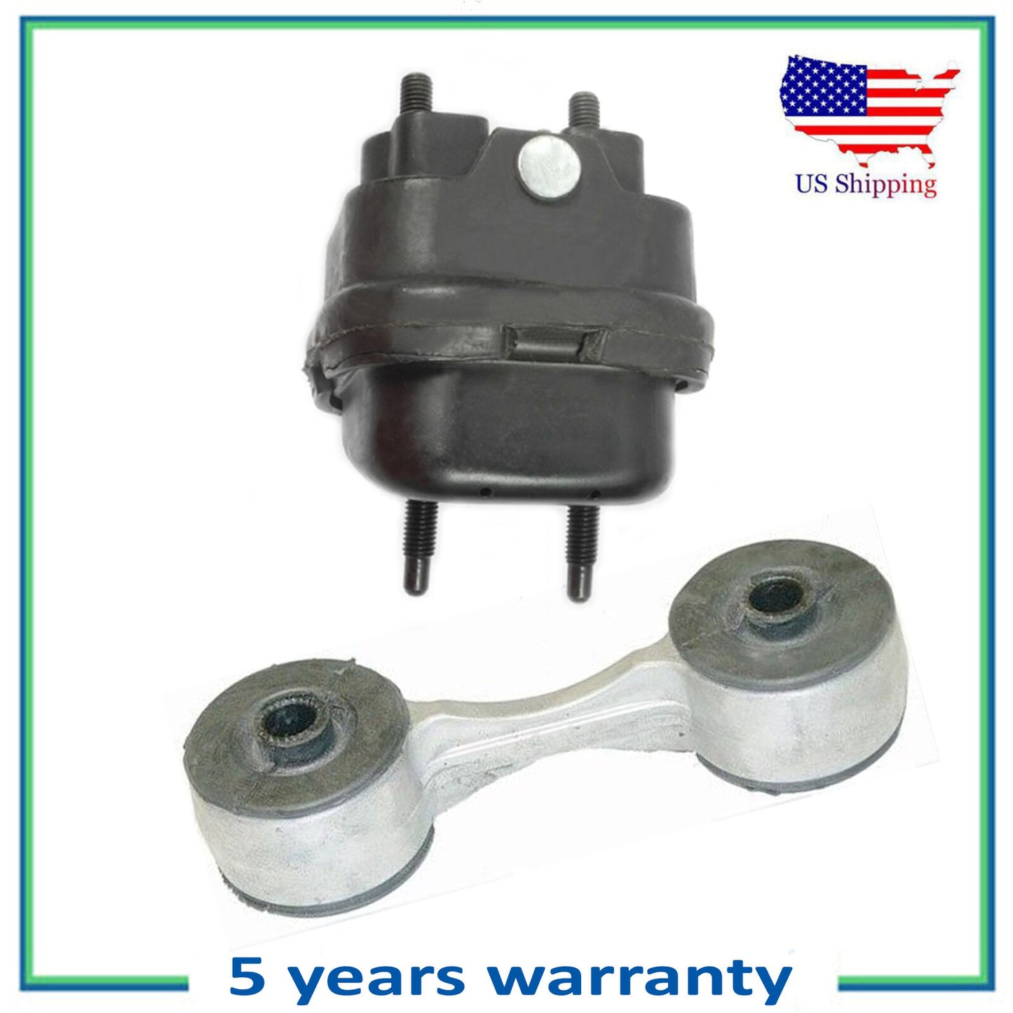 2780 2837 Engine Motor & Trans Mount NEW For 93-99 Cadillac Eldorado ETC 4.6L