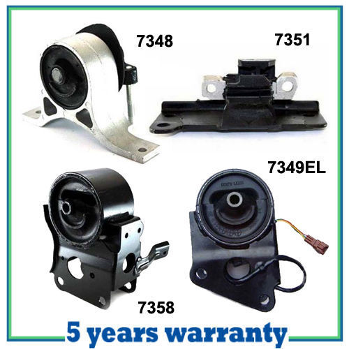 M894 Engine Motor & Trans Mount 4 PCS For 04-09 Nissan Quest 3.5L for Auto 5Spd