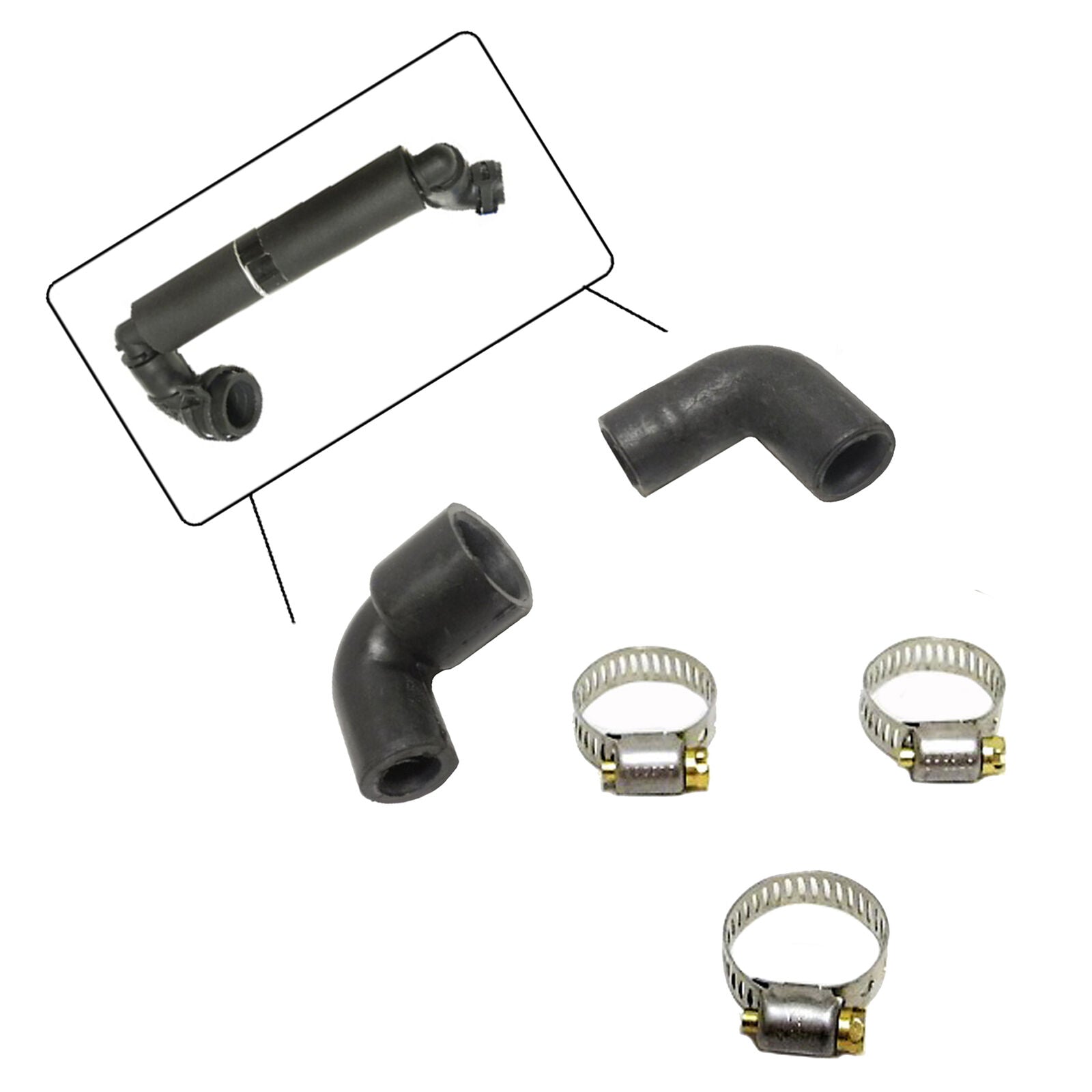 Set Soupape PCV Connecteur Tuyau Pour 4L5Z6758HA Ford Explorer Sport T