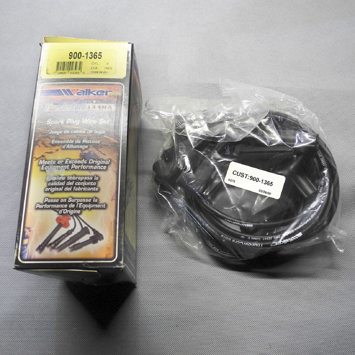 Walker Bujía Alambre 900-1365 Para 1996-2000 Oldsmobile Buick Pontiac Chevy