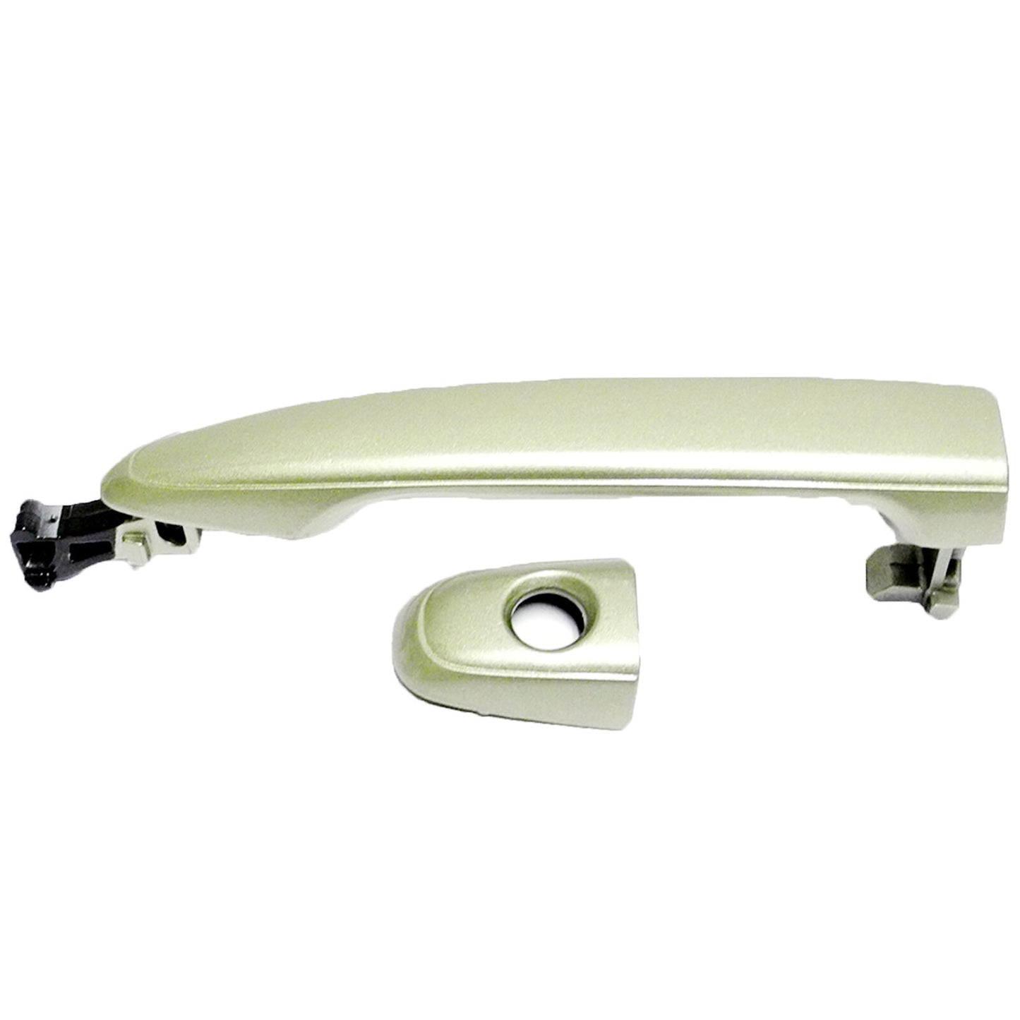 Avant Extérieur Porte Poignée Avec / Serrure Pour 04-10 Toyota Sienna Argenté