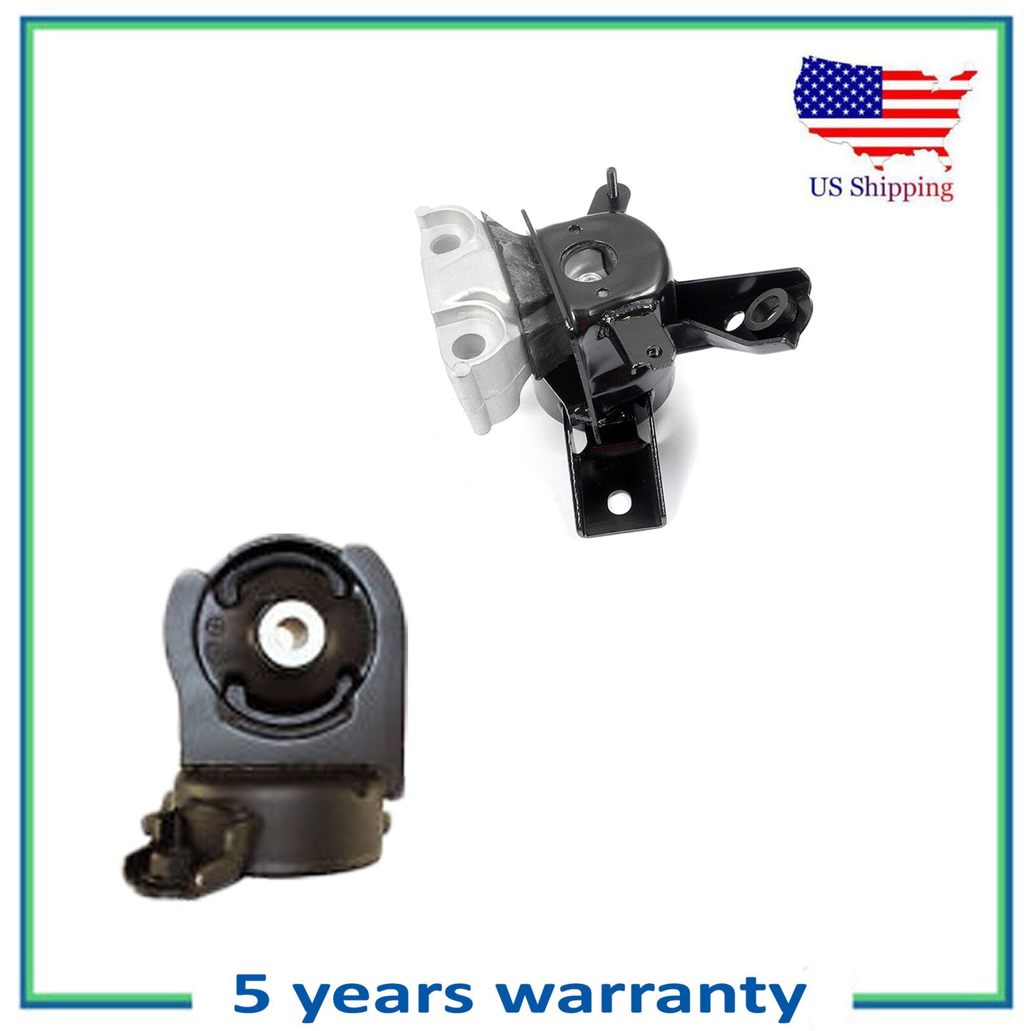 2PCS Motor Halterung Neu Für 2006-2012 Toyota RAV4 3.5L 62057 62072