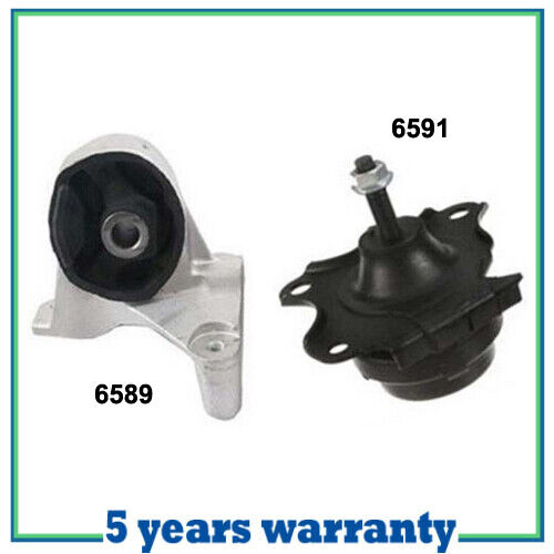 M112 Moteur Montage Pour 2001-2005 Honda Civic 1.7L Avant Kit Avec / MT 2PCS