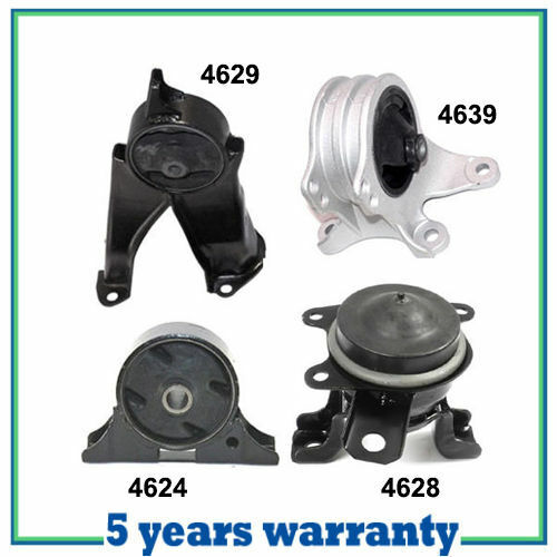 M964 Motor & Trans Halterung 4PCS Für 06-12 Mitsubishi Eclipse Galant 2.4L Für