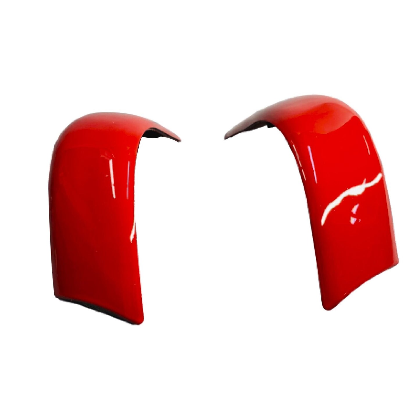 Amélioré Toit Coin Moulage Bord Pour Ford 2008-2016 Super Duty F1 Rouge Paire De