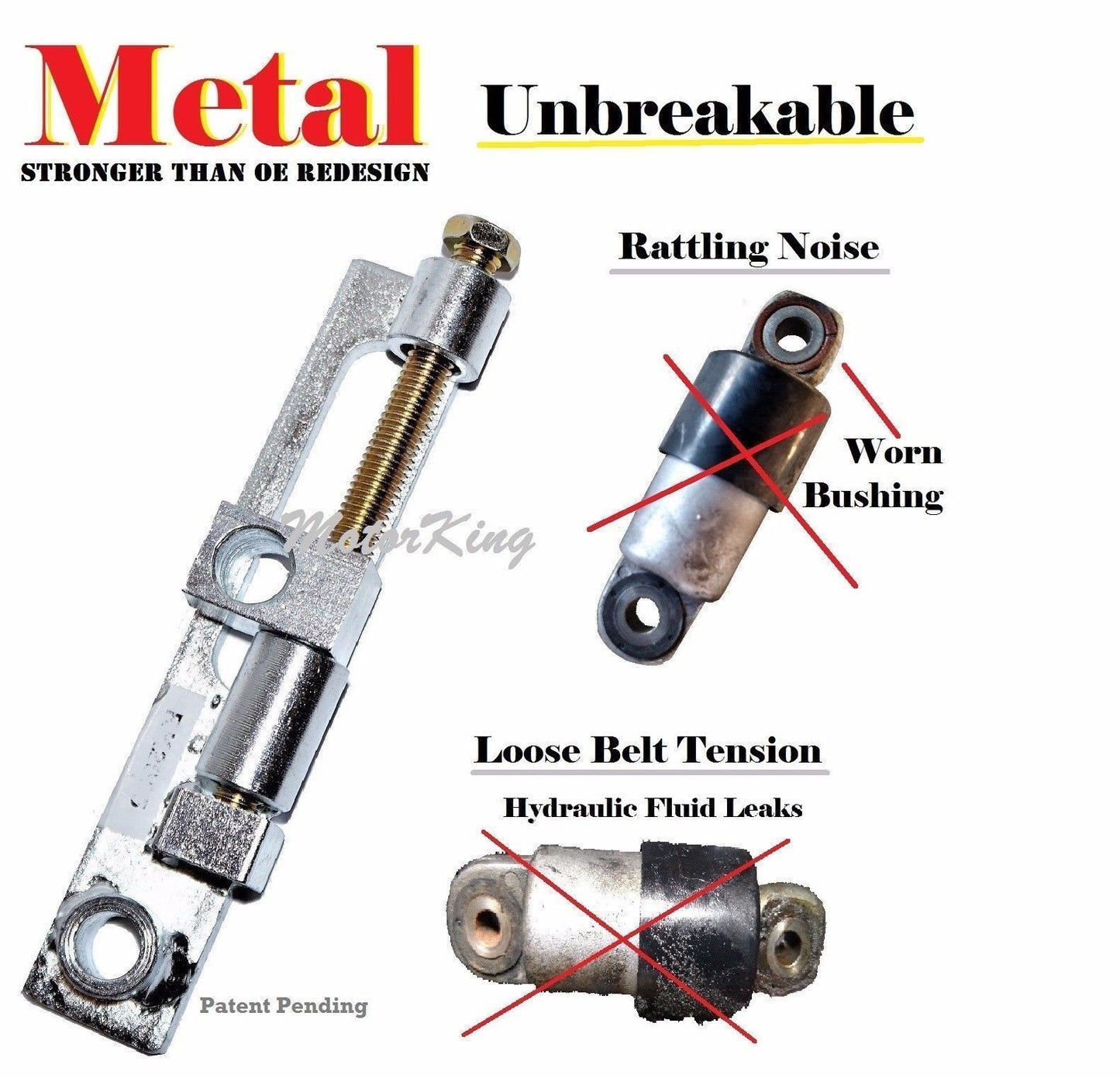 Métal Serpentine Tendeur de Courroie Assemblage RK2005 pour Camry Solara Rav4 TC
