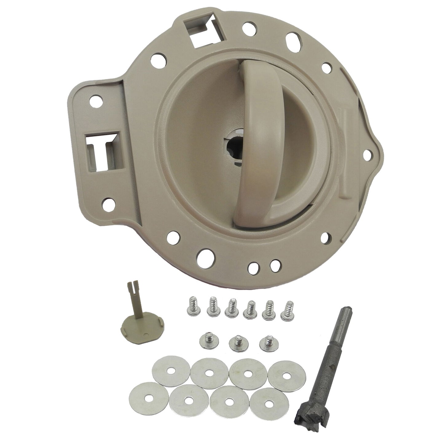 Avant Ou Arrière Paire Intérieur Porte Poignée Pour 06-10 Jeep Commander Tan Vis