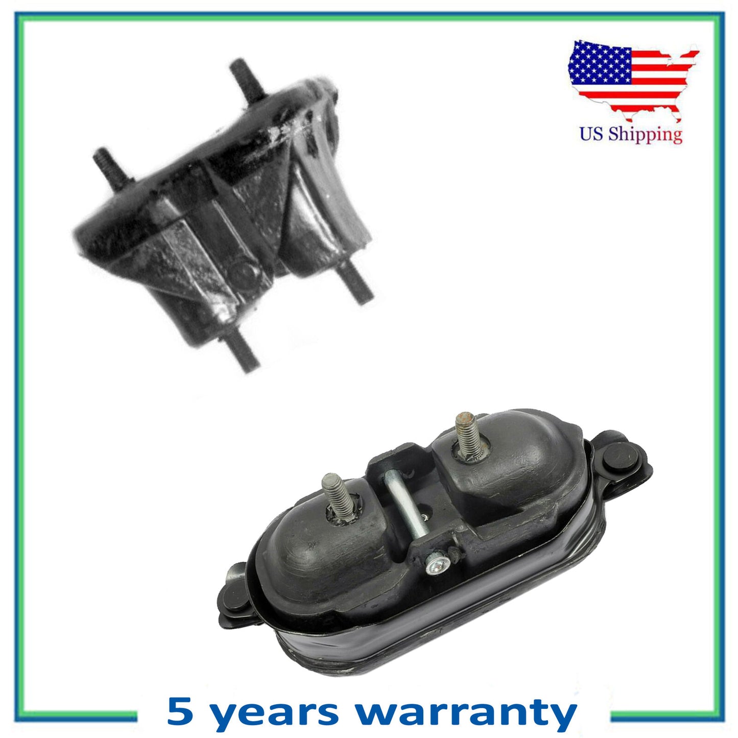 2796 2620 Engine Motor & Trans. Mount For 90-91 Oldsmobile Cutlass Supreme 2.3L