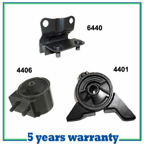 M316 Engine Motor &Trans Mount 01-02 For Mazda 626 2.0L w/ AT 4406 4401 6440