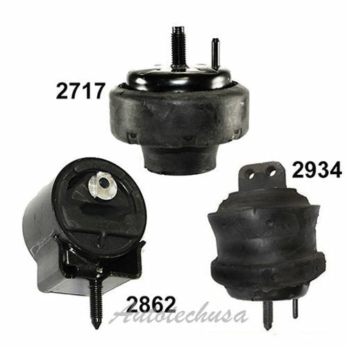 Motor & Trans. Montaje M1113 96 97-99 Ford Tauro 3.0L Juego 3PCS Auto Trans