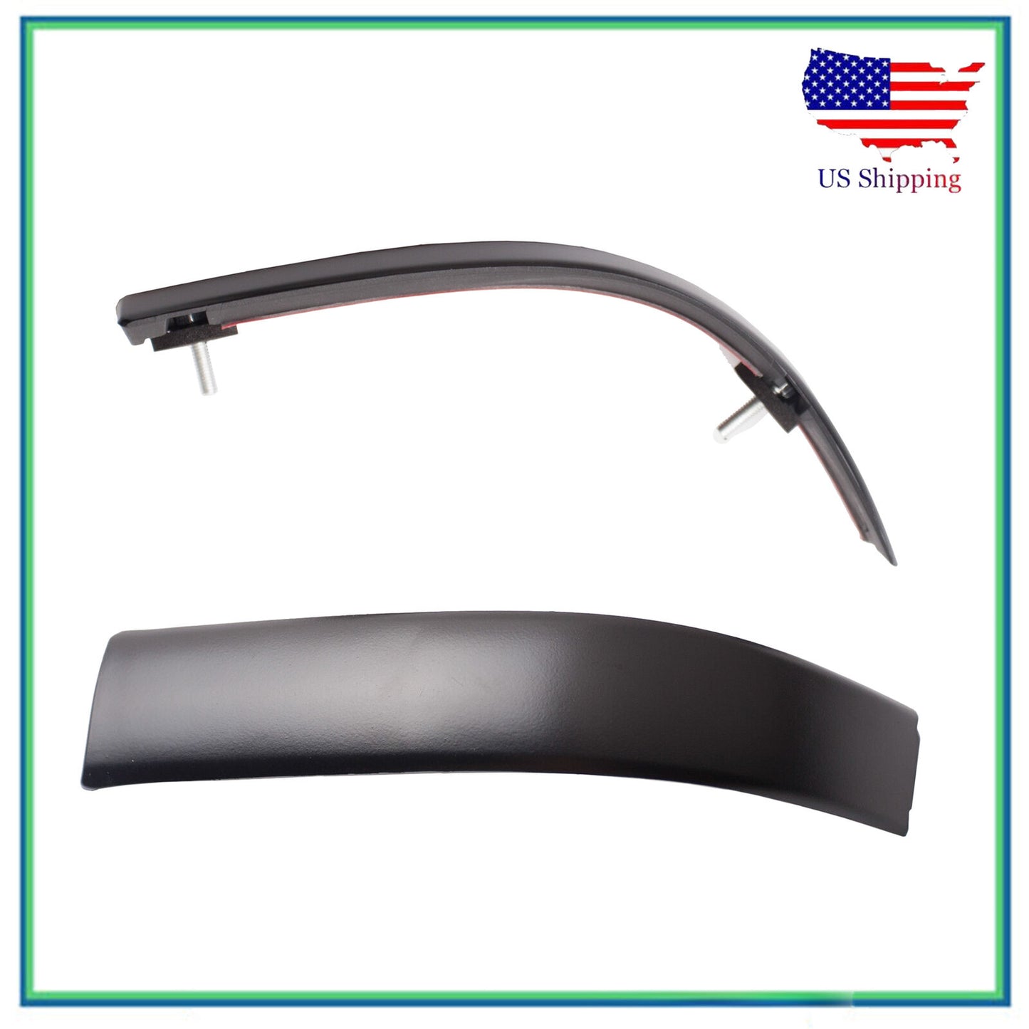 Left & Right Upgraded Roof Molding 2PCS For 98-11 Ford Ranger UA UB Ebony Black